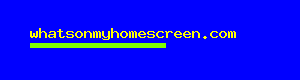 whatsonmyhomescreen.com is for sale